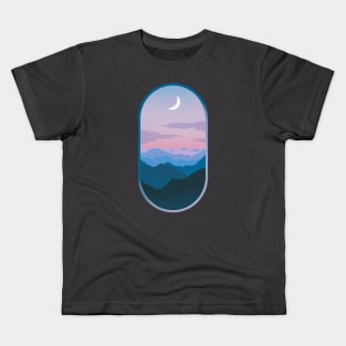 Mountains in Frame Kids T-Shirt